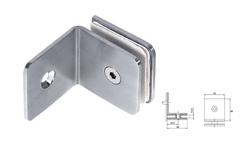 Glass Fix Clip,90°（Single）